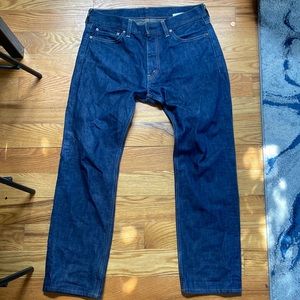 CDGHomme Raw Indigo Denim